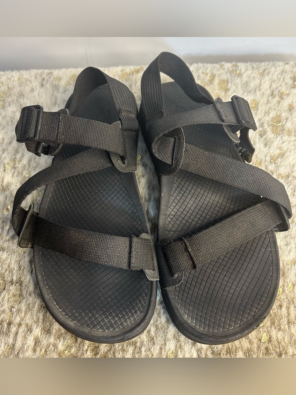 Chaco Black Sandals Mens Size 9